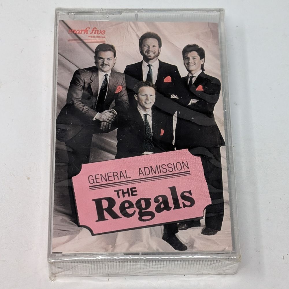 The Regals General Admission Southern Gospel‎ Cassette Tape New Sealed Christian